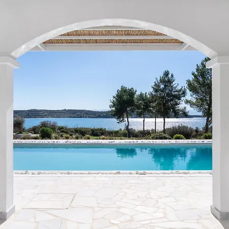 Beachfront Seascape In The Greek Riviera *