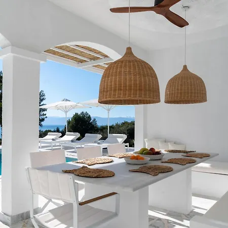 别墅 Beachfront Seascape In The Greek Riviera