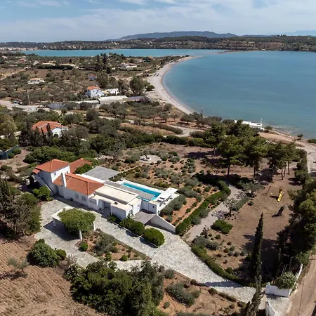 别墅 Beachfront Seascape In The Greek Riviera 波多河丽