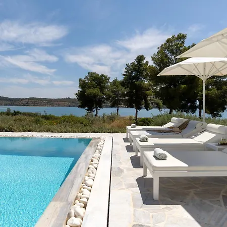 Beachfront Seascape In The Greek Riviera *