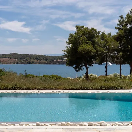 别墅 Beachfront Seascape In The Greek Riviera *