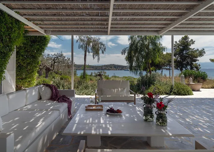 Seascape, Beachfront Living In The Greek Riviera Villa *