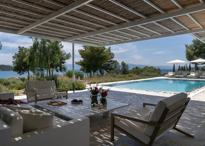 Seascape, Beachfront Living In The Greek Riviera Villa *