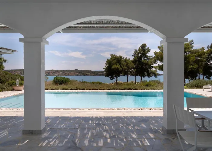 Villa Seascape, Beachfront Living In The Greek Riviera *